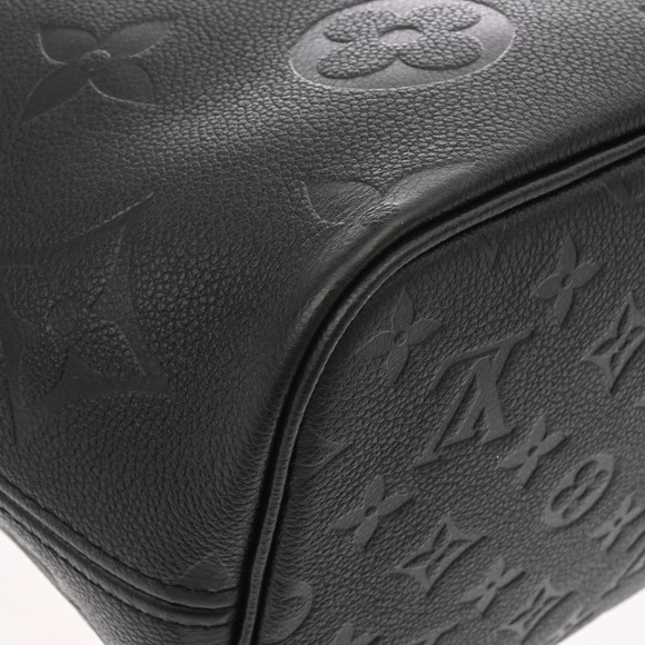 Louis Vuitton Empreinte Neverfull MM Noir Black Tote Bag Back - Picture 8 of 14